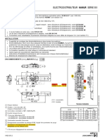 Electrodistributeur Notice