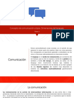 Concepto de Comunicación y Tipos. Dimensiones Del Lenguaje.: Parte 2