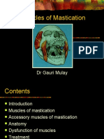 Muscles of Mastication: DR Gauri Mulay
