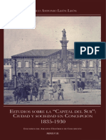 Marco Antonio León, Estudios sobre la “capital del sur”. Ciudad y sociedad en Concepción 1835-1930