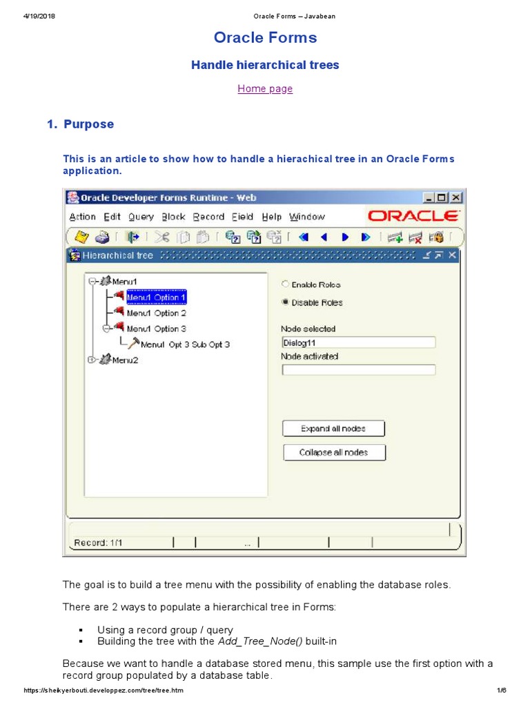 Oracle Forms - Javabean Tree | PDF | Icon (Computing) | Databases