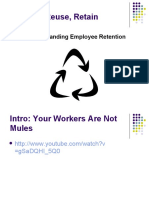 Recycle, Reuse, Retain: Understanding Employee Retention