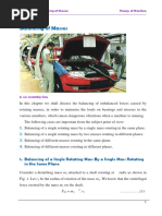 Lecture - 1 Balancing of Masses Theory of Machine