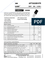 Power Mos V: APT5020BVFR