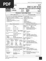 Zinc Clad Iii HS: Organic Zinc-Rich Epoxy Primer Industrial & Marine Coatings Product Information