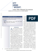 High-Intensity Circuit Training Using Body Weight:: Maximum Results With Minimal Investment