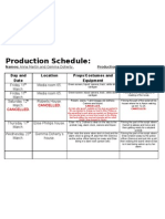 Production Schedule3