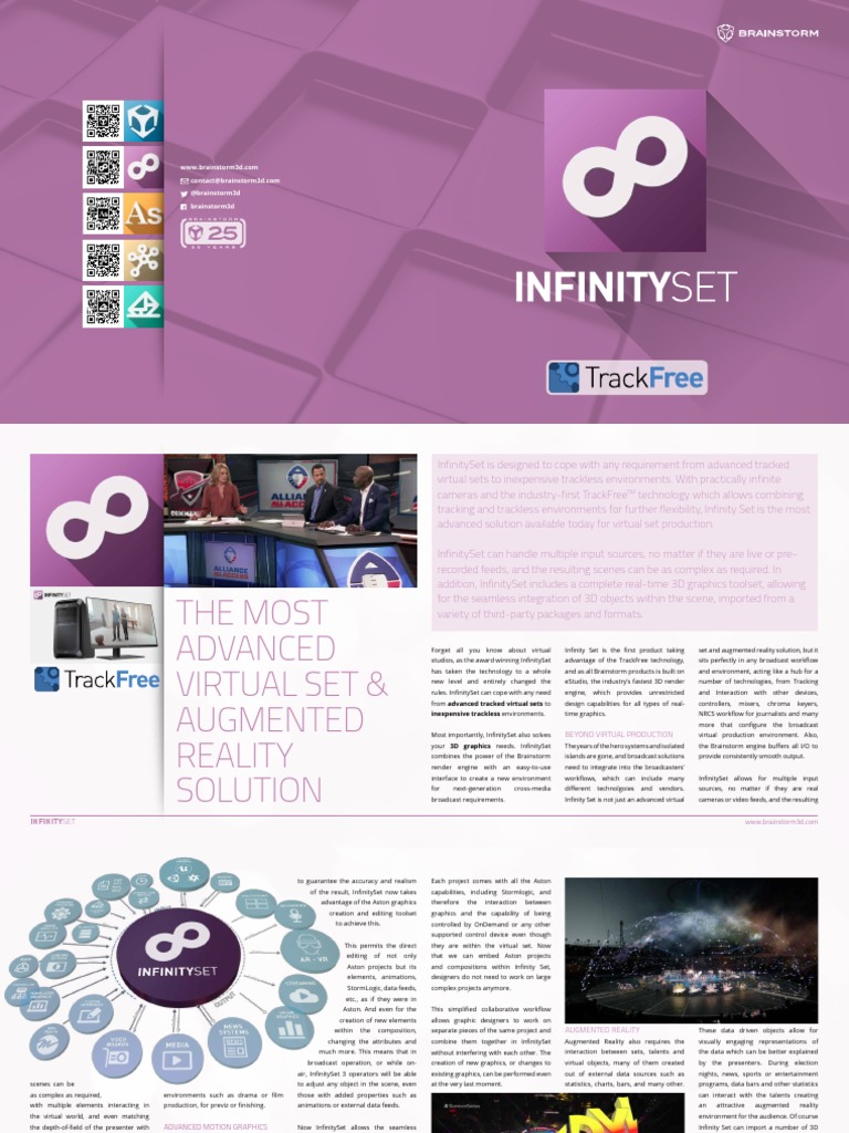 Infinityset Brochure 2019 | PDF | Rendering (Computer Graphics ...