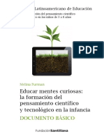 La construcción del pensamiento científico en niños de 3 a 8 años Melina Furman