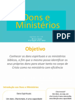 Apresentação 1 - Dons e Ministérios