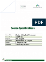 T4__Course Specifications_L2_02_122Eng-3_Basics_English_Grammar