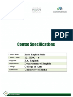 T4 - Course Specifications - L2 - 02 - 121eng-6 - Basic - English - Skills