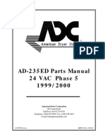 AD-235ED Parts Manual 24 VAC Phase 5 1999/2000