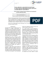 A Construção Da Prática Docente No Estágio Supervisionado Através Das Metodologias Ativas e Do Letr