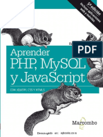 Aprender PHP, MySQL y JavaScript Con JQuery, CSS y HTML5 5E