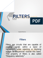 Filters: Integrated Electronics