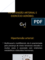 HIPERTENSÃO ARTERIAL E EXERCÍCIO AERÓBIO - Tamy