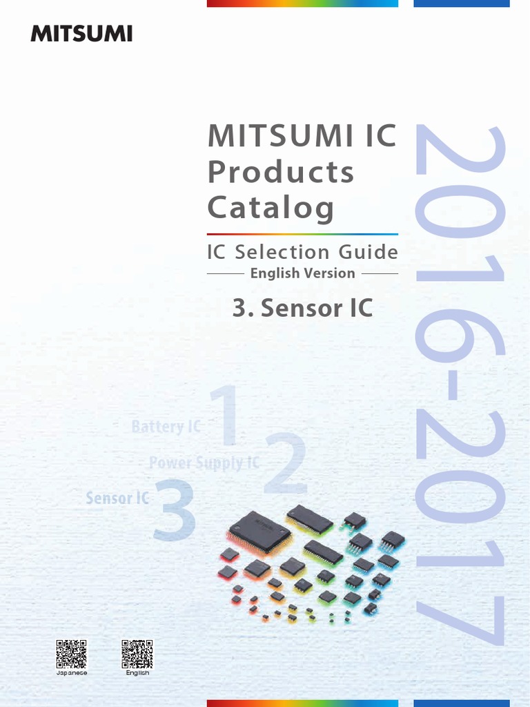 Mitsumi Ic Sensors PDF Sensor Information And Communications