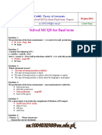 Cs402 Finalterm Solved Mcqs