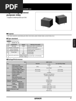 Relè Auto G8HN-H86 12VDC 5 Poli – 1 Pezzo, Nuovo, Made In Cina