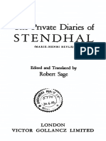 Stendhal's Diaries