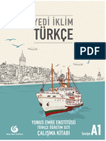 Yedi Iklim Turkce A1 Calisma Kitabi