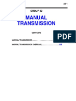 Manual Transmission: Group 22