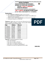 Investment Analysis and Portfolio Management Assignment