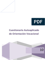 Cuestionario de Orientación Vocacional