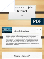 Servicii Ale Retelei Internet