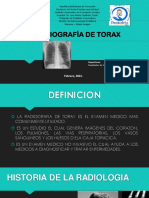 Radiografía de Torax - Interpretación 