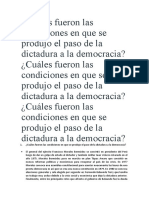 Los retos económicos, sociales y políticos de la democracia peruana en los años 80