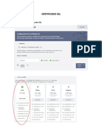 Certificado SSL