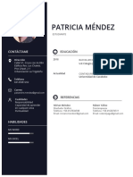 Curriculum Patricia Méndez