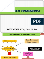 Asas umum toksikologi: Mekanisme efek toksik