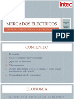 Mercados Eléctricos (INTEC) - 01
