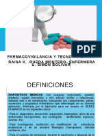 Farmacovigilancia y Tecnovigilancia