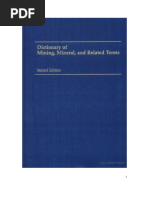 Download Dictionary of Mining Mineral  Related Terms_0922152365 by Marius Marian SN51327117 doc pdf