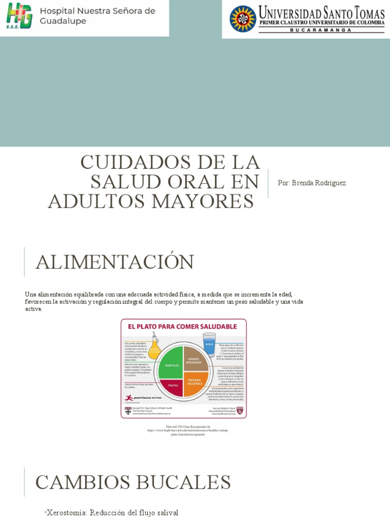 Cuidados de Salud Oral en Adultos Mayores | PDF | Higiene oral ...