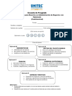 Formato Selección de Diplomado MBA Cuatr