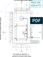 Planta Nivel 1: Produced by An Autodesk Student Version