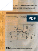 Problemes Corriges Delectronique