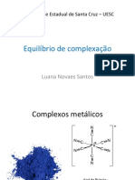 Complexos metálicos e aplicações do EDTA