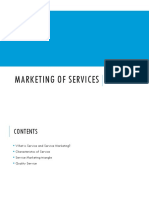 Marketing MNGT Services Report