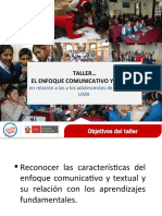 Enfoque Comunicativo para El Taller