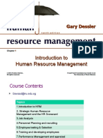 CH 01 HRM 10e The Strategic Role of HRM