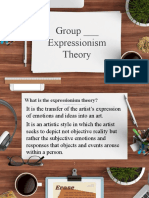 Group - Expressionism Theory