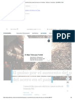 Puja por el aumento de los precios del acero en Colombia - Sectores - Economía - ELTIEMPO.COM