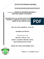 Implementacion Del Sistema Electrico Subterraneo para Obtener El Suministro de Energia Electrica en Media Tension de Una Tienda de Calzados