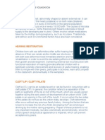 Facial Deformities